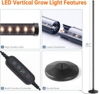bstrip t10 vertical grow light, full spectrum plant on a desk or shelf