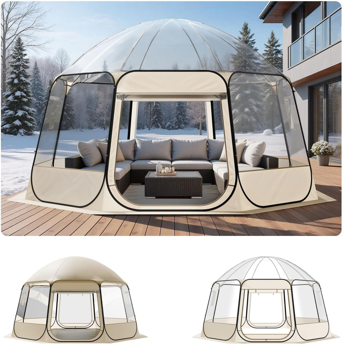 vevor pop up sports tent, 8 sizes optional, main product view