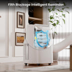 zafro portable air conditioner, 12000 btu(8000 btu sacc) showing dimensions