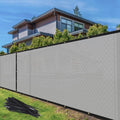 tang 5' x 40' privacy fence screen gray, main product view