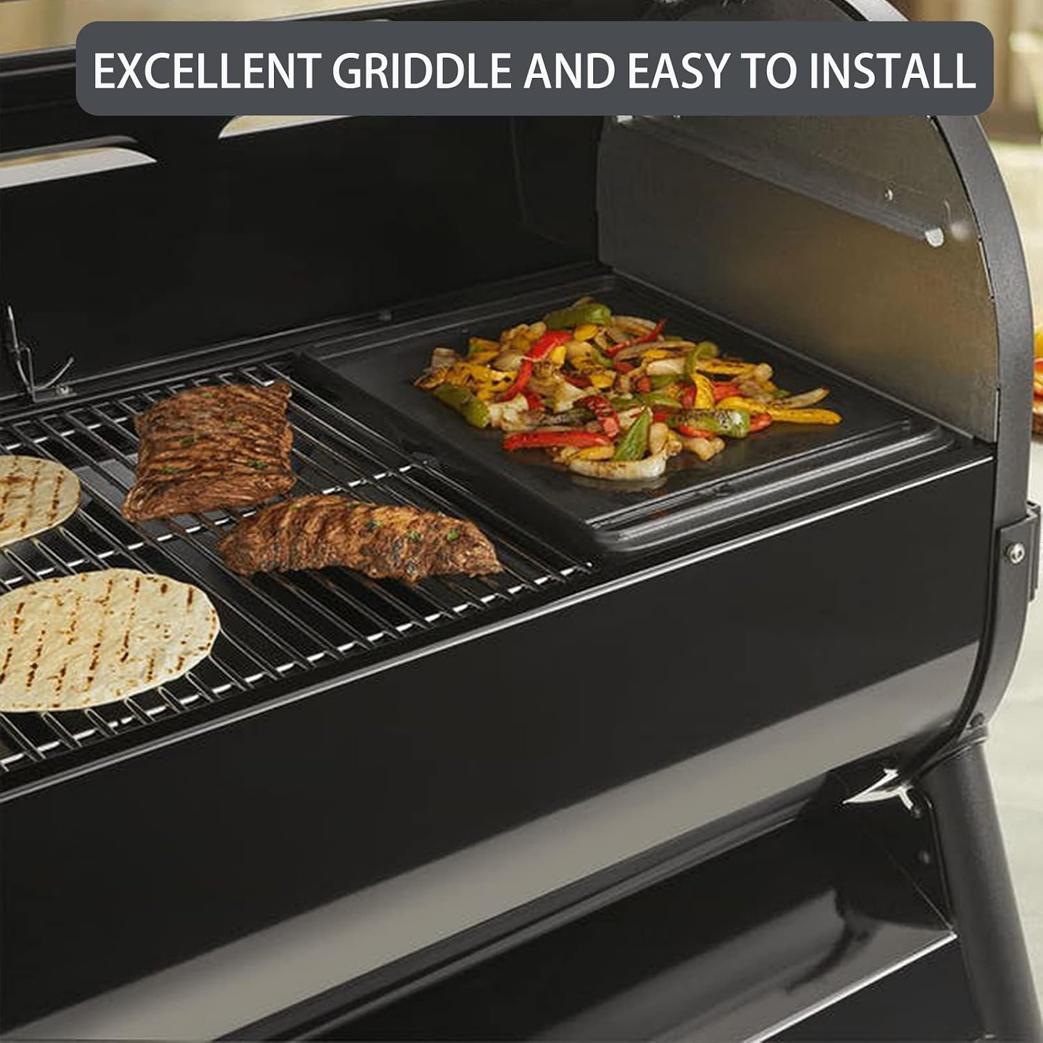 Reversible 7598 Replacement Parts for Weber Grill Griddle Spirit 300 Series Spirit E-310 E-315 E-320 E-330 S-310 S-315 Spirit ii E310, Weber Genesis Cast Iron Griddle Fits Other Brand Grills 1 Pack