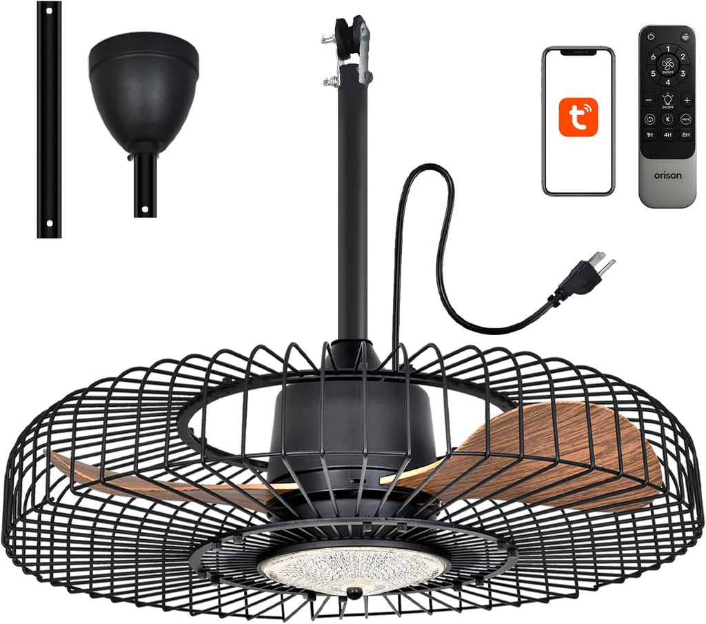 orison outdoor ceiling fans with lights for patio, main product view