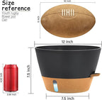 12-Inch Self Watering Planters with Drainage Holes, Large Flower Pots for Indoor Outdoor Plants, Garden Pots Grey 2 Pack