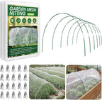garden netting kit for raised beds, 10x30ft ultra, main product view