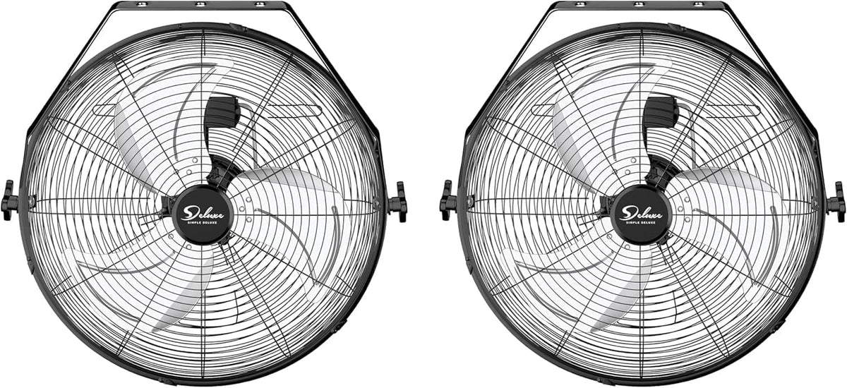 simple deluxe 18 inch industrial wall mount 3, main product view