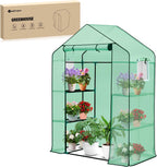 yesker greenhouse 57"x29"x77" walk in green house, main product view