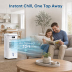 swamp cooler, 3-in-1 portable air conditioners，evaporative air cooler, package contents