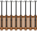 ahrlhr 8 pack string light poles for deck,5, main product view