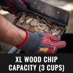 Stainless Steel Wood Chip Smoker Box for Gas & Charcoal Grills | XL Size | BBQ Smoker Accessory | Grilling Gift | Uses Wood Chips or Pellets
