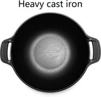 7425 Cast Iron outdoor Cooking Grate Grill Wok System for Weber Spirit I/II 200 300,Genesis II E-310/LX S-440,Summit Series for Weber 22" / 26" Kettles Grill