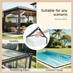 clear tarps heavy duty waterproof 7x14ft clear tarp on a desk or shelf