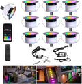recessed led deck lights kit, 10 pack φ1.77, main product view