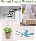 4pcs Ceiling Hooks for Hanging Plants,Hanging Lights Metal Small Hooks,Indoor Outdoor Wall Heavy Duty Plant Hanger Swag Hook