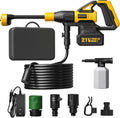 cordless pressure washer battery powered, handheld cordless power, main product view