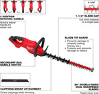 Milwaukee Electric - M18 Fuel 24 INCH Hedge Trimmer