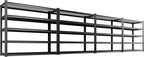 Set of 4 Garage Shelving-3500 lbs 5 Tier Storage Shelves,Adjustable Heavy Duty Metal Shelving Unit and Storage Large Wire Rack,Utility Steel Shelf for Warehouse Industrial Pantry Basement -72"x59"x20"