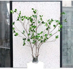 ollain 43" artificial greenery stems plants faux leaf, close-up detail