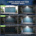 Solar Motion Lights Outdoor, Ultra Bright Solar Fence Lights with Motion Sensor, IP65 Waterproof Security Light 3 Modes, 270° Lighting Angle, Wall Lights for Deck Patio Fence Garage Door (6 Packs)
