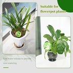 6pcs Large Plant Self Watering Globes, 17.5 oz Plastic Water Bulbs Top Fill, Plant Watering Devices System Slow Release Terracotta, Water Spikes Stakes for Indoor(6pack)