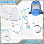 78*31*23 inch large pop up mosquito net, portable, package contents