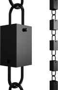 rain chains direct - square link rain chain, main product view