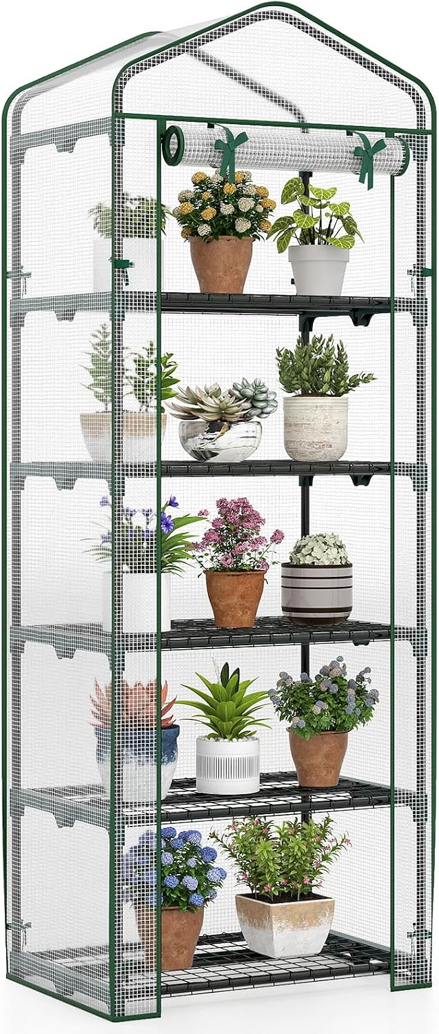 giantex mini greenhouse indoor outdoor, 27" x 19", main product view