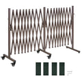 vevor double expandable barricades, 20ft expandable safety barrier, main product view