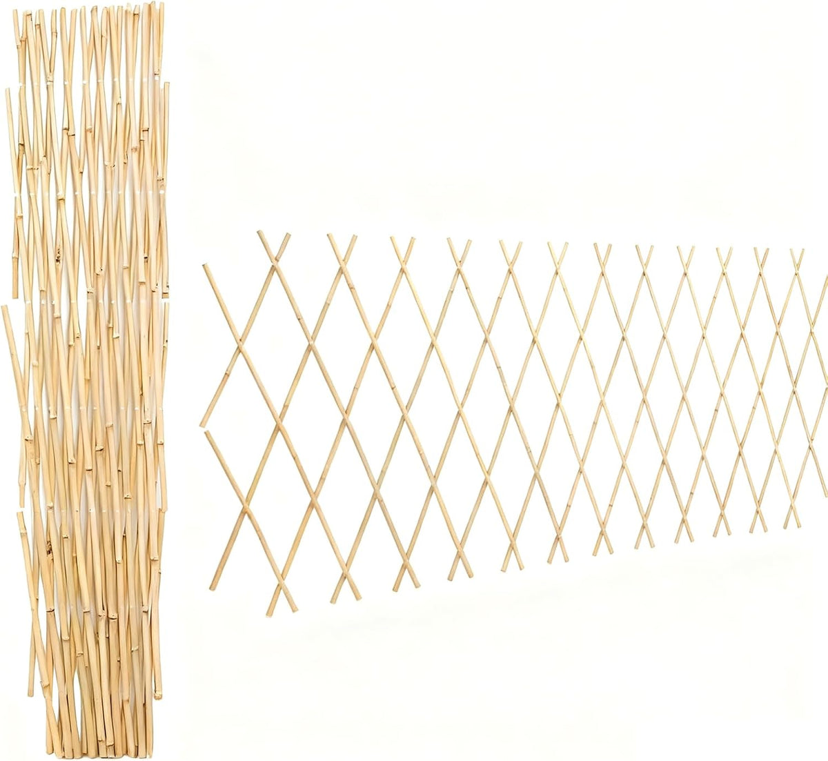 bamboo trellis 36x92 inch, expandable fence 3ft by, main product view