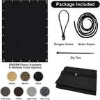 artpuch 90% sun shade cloth, 6 x 20 on a desk or shelf
