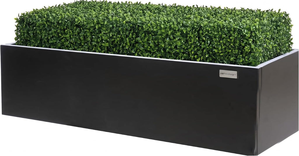 natrahedge hampton wooden planter box (44"" lx15 wx15, main product view