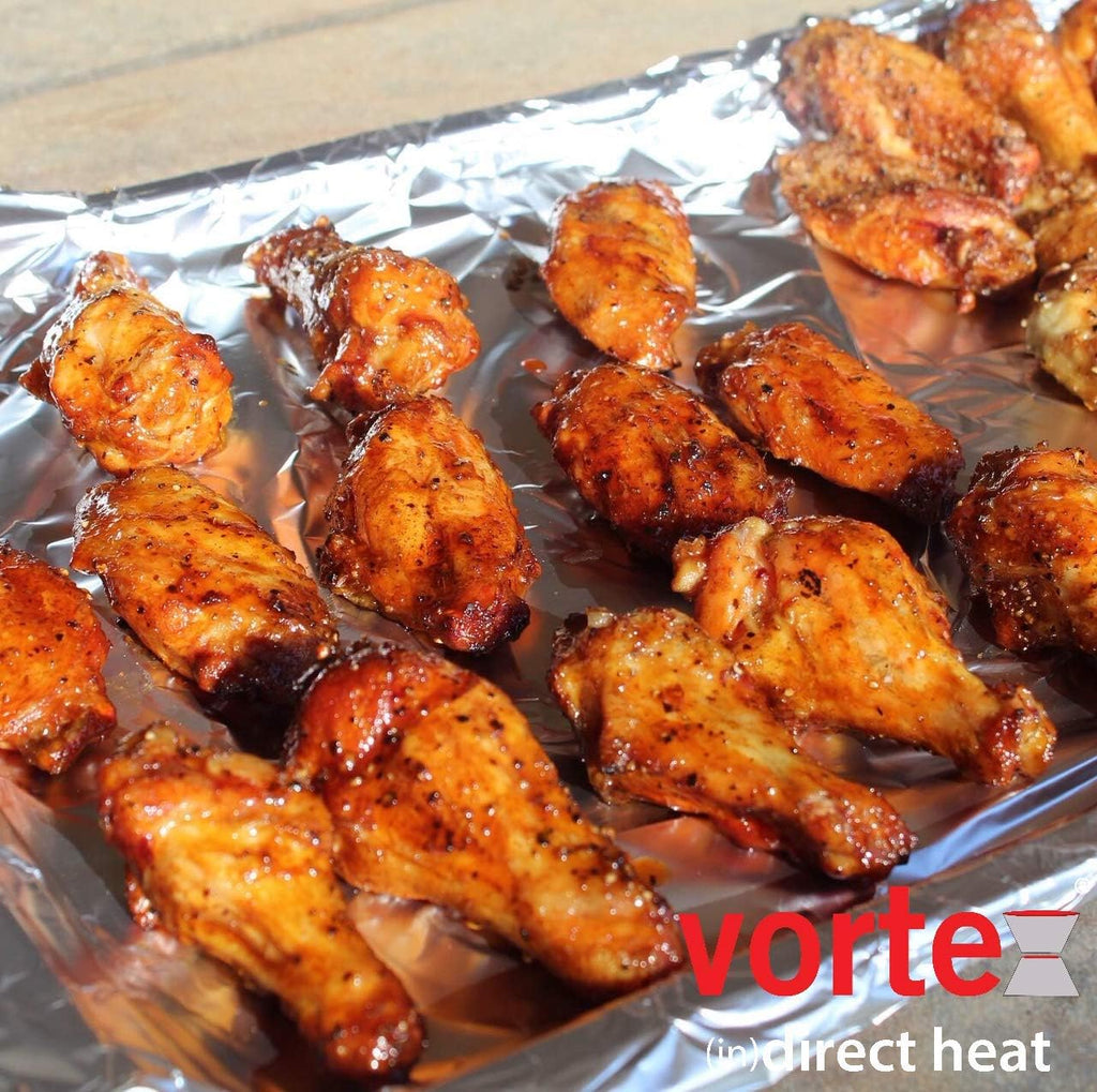 VORTEX (IN) DIRECT HEAT for Charcoal Grills, Medium Size - For Weber Kettle 22 26.75 WSM Smokey Mountain XL Kamado XL Big Green Egg