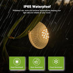 Outdoor Spotlight Warm White 2700K, 10W LED Spot Lights Outdoor for Yard Garden Tree, 120V Plug in Landscape Lighting with IP65 Waterproof for Halloween Christmas Decor, 4 Pack