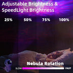 Astronaut Galaxy Star Projector Night Light with 8 Nebula Effects & Remote | 360° Rotating Nebula Light Projector for Kids Room Decor, Gifts for Boys Adult Teens for Birthday, Halloween, Christmas Party