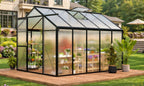 greenhouse, 6x10 ft greenhouse for outdoors, walk-in green, main product view