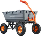 vevor 1500lbs poly garden dump cart wheelbarrow wagon, main product view