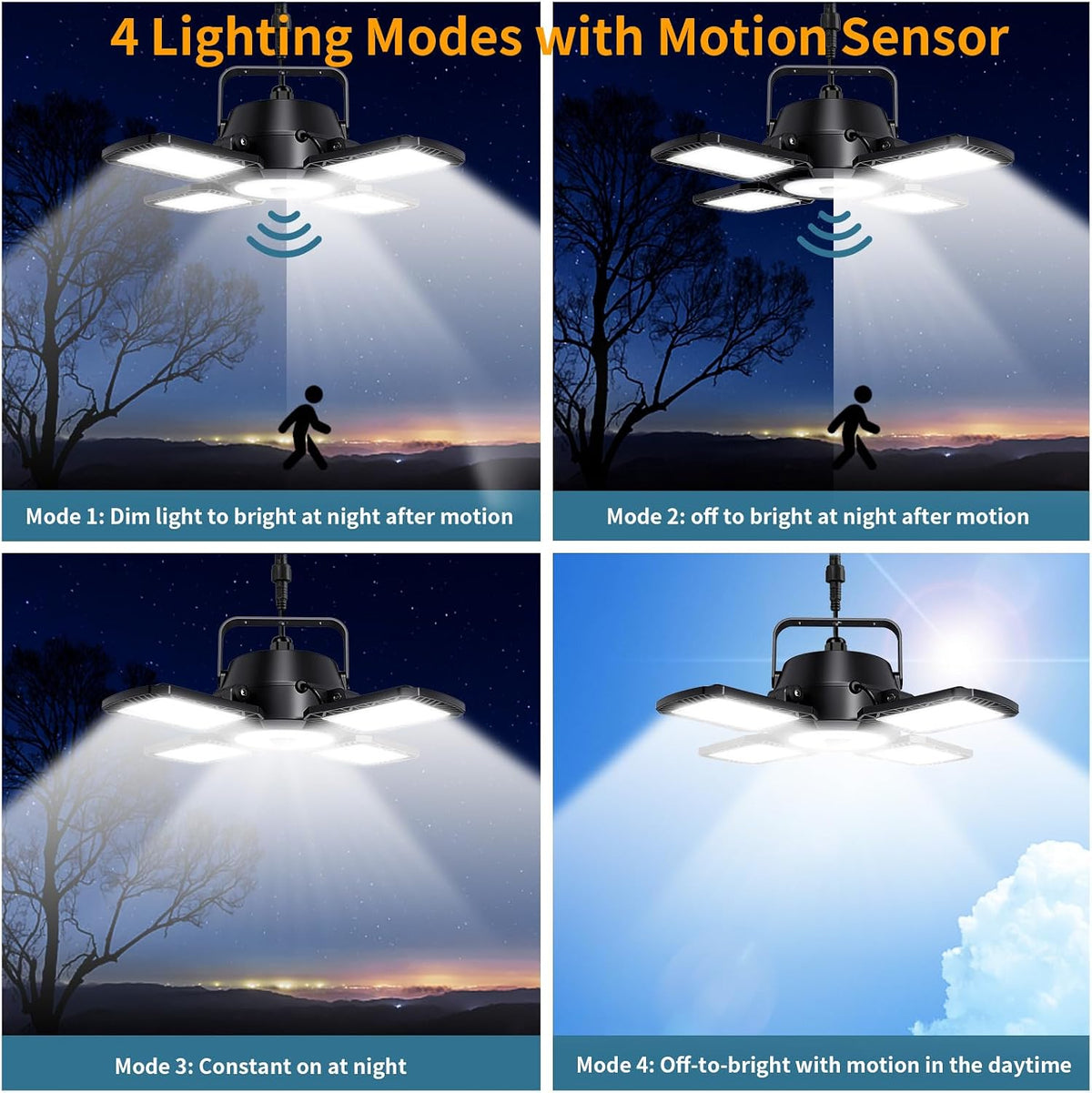 auzev solar shed light indoor outdoor upgrade 176 shown in use