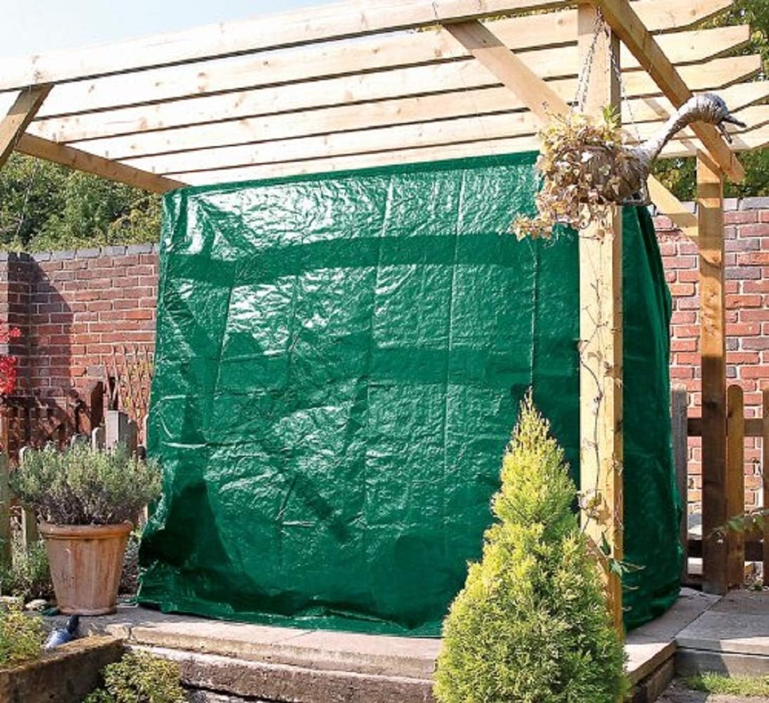 Tooltime Dekton Heavy Duty Waterproof 3 Seater Swinging Garden Hammock Cover with Zip