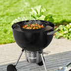 onlyfire Cast Iron Wok for Weber Gourmet BBQ System | Universal Nonstick Stir-Fry Pan, For Multiple Cooktops Including Induction, Gas Stove, Range Oven, Campfire