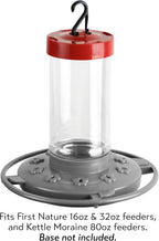 Replacement First Nature 16oz Plastic Bottle/Jar for Hummingbird Feeder #3051 (2) | Firsty Nature #3051 Compatible