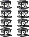 siedinlar solar post cap lights outdoor 4 modes, main product view