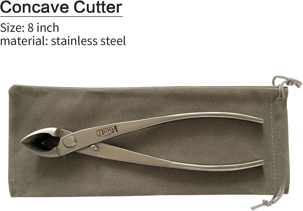 VOUIU 8inch Concave Cutter Bonsai tools