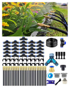 360° adjustable drip irrigation sprinkler kit – garden, main product view