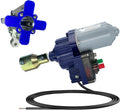uygalaxy 100w greenhouse film roll up side motor, main product view