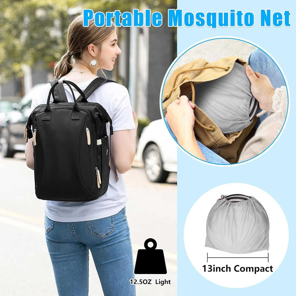 78*31*23 inch large pop up mosquito net, portable, side view