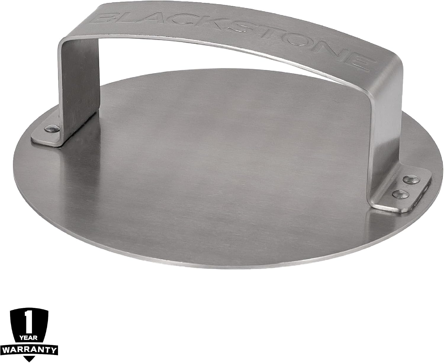 BLACKSTONE Smash & Sear Press – Stainless Steel Burger Smasher | Griddle & Grill Tool, Hamburger & Patty Maker, Panini & Sandwich Press, Meat & Veggie Compatible, Bacon Press