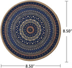 Boho Plant Pot Mat Absorbent Non Slip for Table Desk Floor 8.5" Set of 6