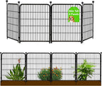 getlay garden fencing 36 inch high, 4 panels shown in use