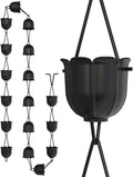 rain chains direct - flutes rain chain, main product view