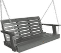 Highwood Weatherly Porch Swing, 4 Feet, Coastal Teak