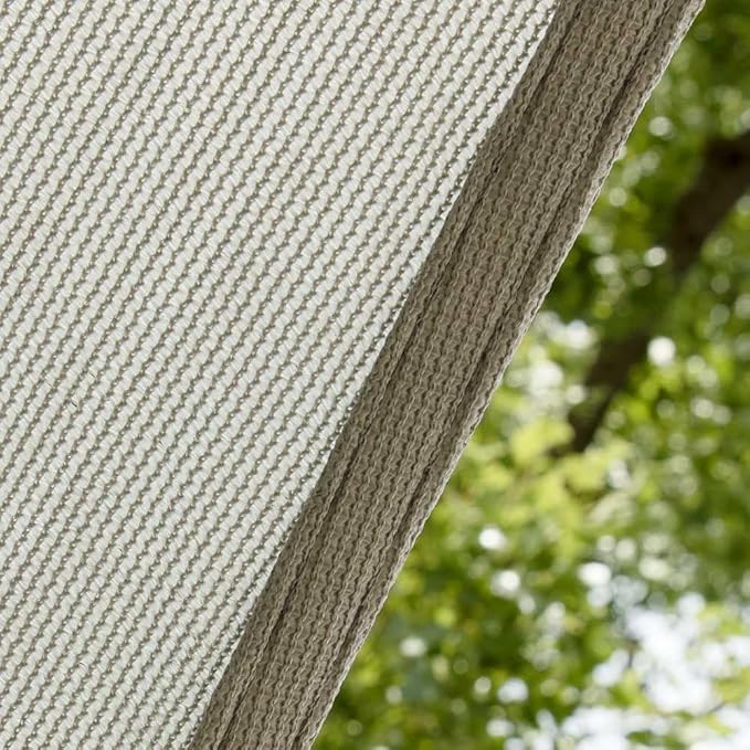 Amgo 12' x 12' x 17' Grey Right Triangle Sun Shade Sail UPF50+ Canopy Awning AGSLT, 95% UV Blockage, Water & Air Permeable, 200GSM Heavy Duty Commercial and Residential (We Make Custom Sizes)